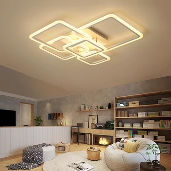 

New Simple art modern led ceiling lights for livingroom bedroom Creative led ceiling lamp lamparas de techo plafonnier led