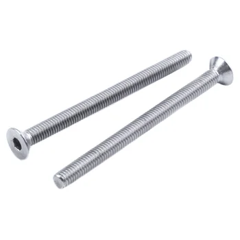 

50x Stainless Steel Countersunk Screws, Hexagon Socket Hex Key Bolts M3*40mm