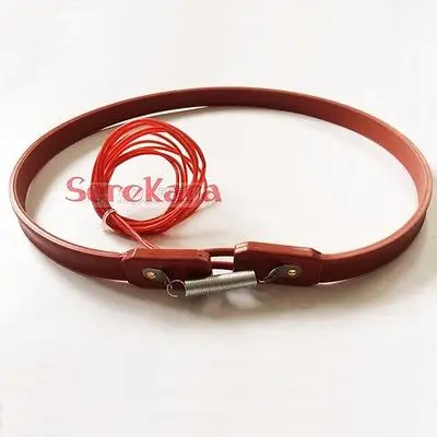 

15x820mm 60W 200-240V Silicon Heater Strip Belt For Air conditioner Compressor Crankcase Turbine Electrical Wires