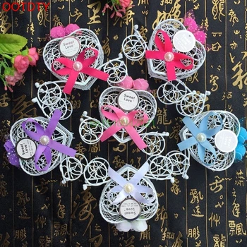 

5Pcs Candy Boxes Chocolate Boxes Birthday Wedding Party Favour Cinderella Carriage Boxes