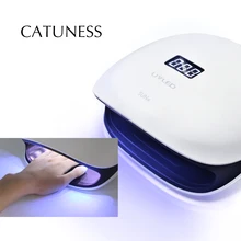 CATUNESS Сушилка для ногтей светодиодный светильник, Длительное Действие, лампа для сушки гель-лака для маникюра 10/30/60 S дизайн ногтей Nail Art инструменты быстро сохнут