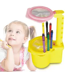 Детский рисунок светодиодный проектор роспись игрушки подарок для маленьких детей ясельного возраста рисунок проецирования M09