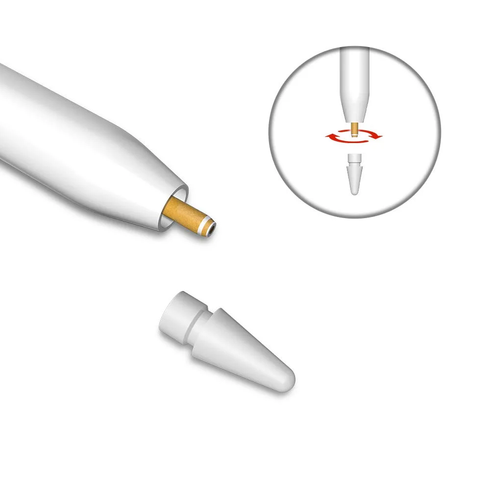 Белый Цифровой Запасной наконечник ручка для тачскрина наконечник для Apple Pencil 2 для Ipad Android планшет сенсорный экран