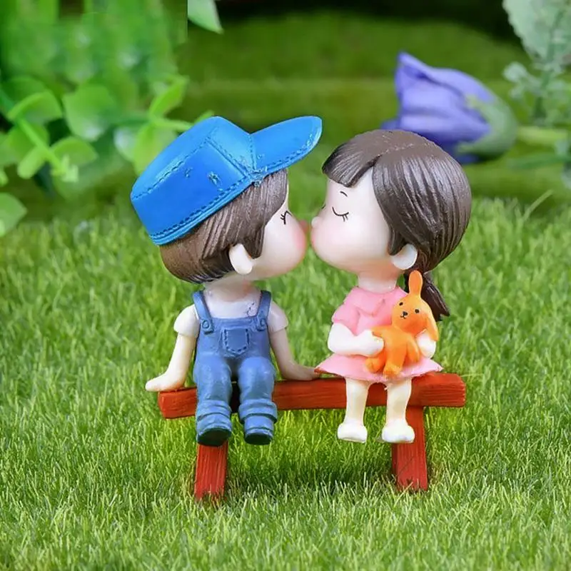 miniature couple dolls