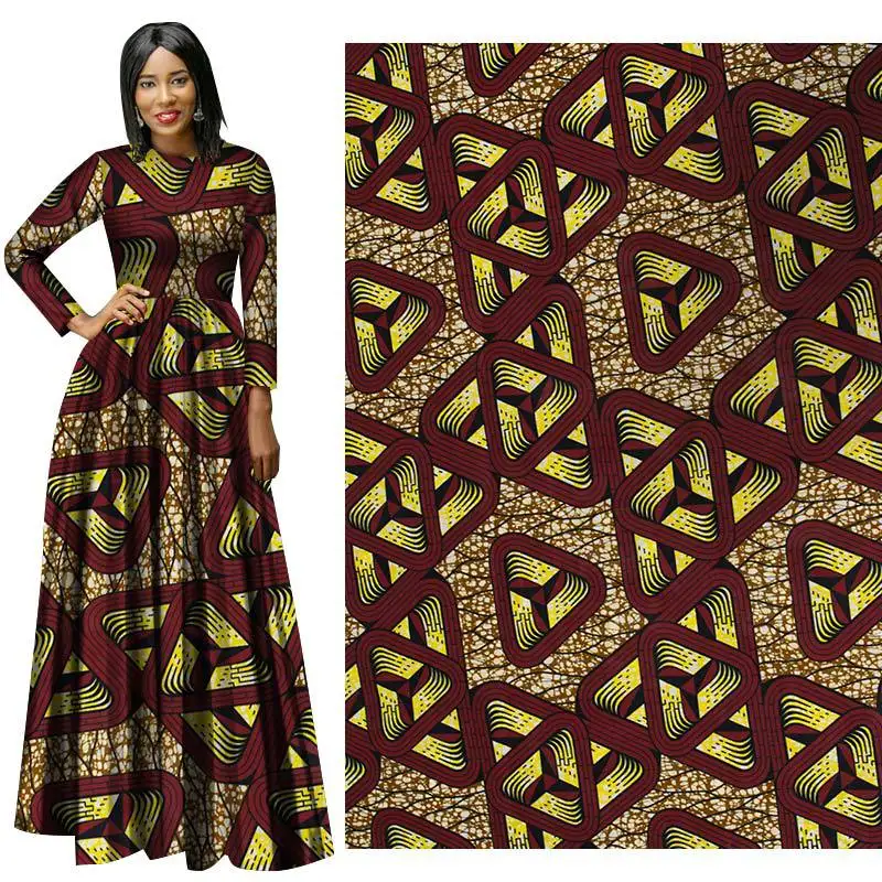 

rose gold ! Spring new national style polyester printing cloth triangular printing fabric wholesale african print fabric
