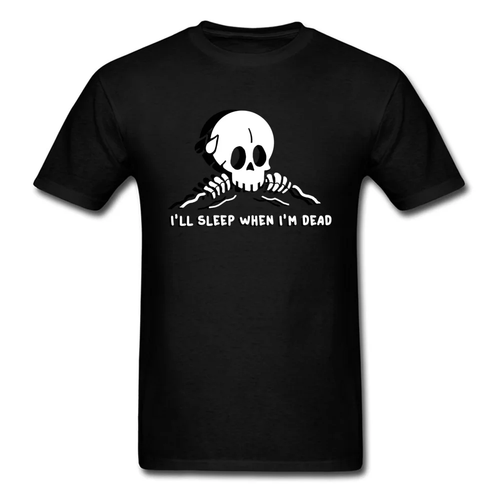 

100% Linux Men's Dendy Sleeved Clothing Death Skull Sleep T-Shirt 3D Printed Faddish Crazy T Shirts Drop Shipping
