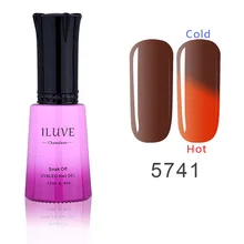 iLuve  Gelpolish Fashion 12ml Nail Gel Temperature Change Chemeleon Nails UV LED Lamps Gel Nail Polish   #GLA5741