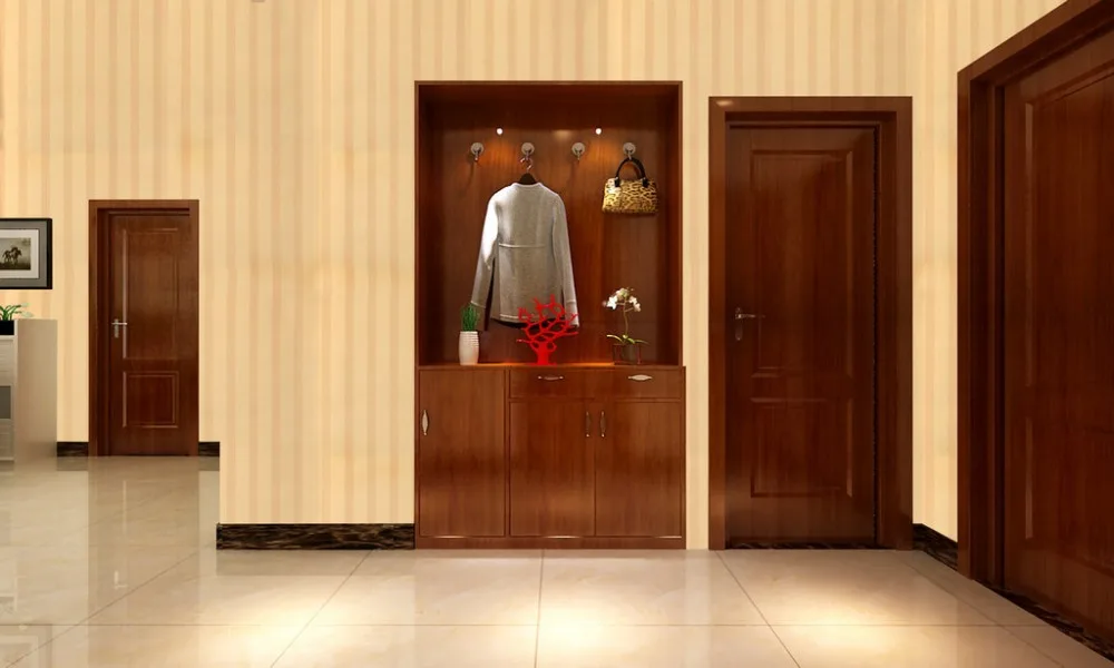 

CS0403 Moisture-Proof Mould-proof Entertainment Anti-static Wood Fiber Waterproof Sound-Absorbing Embossed Paper Wallpaper