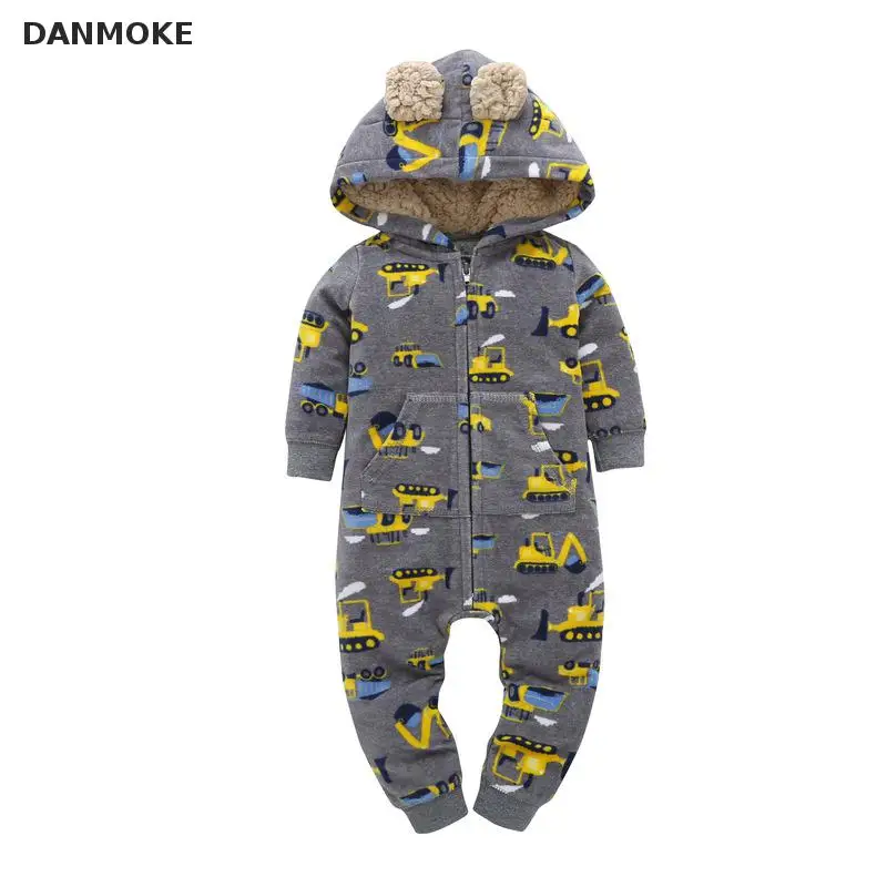 Danmoke Bebes Baby Boy Girls Rompers Baby Boy Suits Kids