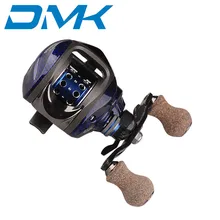 DMK Рыболовные катушки 7,0: 1 13+ 1BB Carrete Moulinet casing Peche Mer Carretilhas De Pescaria Baitcasting Carretes De Pesca