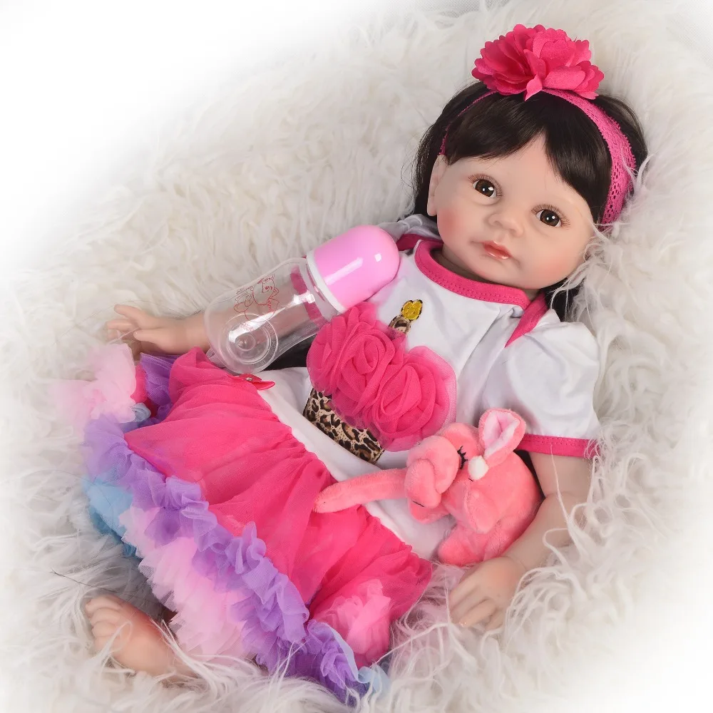 55 см кукла силиконовая ручной работы Reborn Baby 22 &quotигрушка bonecas новорожденная