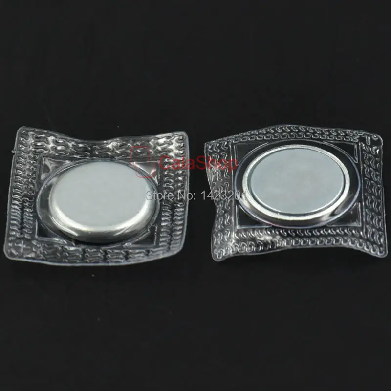

5 Sets / Lot 23mm PVC Invisible Sew in Magnetic Snap Fastener Magnet Purse Closure Bag Clothes Garment Buttons DIY Accessories