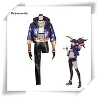 Game-LOL-KDA-AKALI-Cosplay-Costume-Coat-Pants-Outfit-LOL-K-DA-Akali-Hat-Caps-Mask (1)