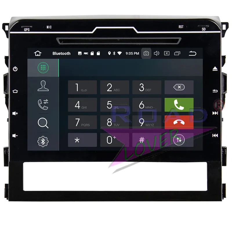 Cheap Roadlover Android 9.0 Car PC Radio Player For Toyota Land Cruiser 2016 Stereo GPS Navigation Automagnitol 2 Din HD Screen NO DVD 5