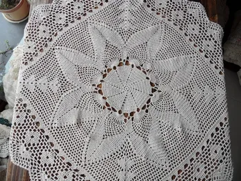 

2015 new arrival fashion cotton crochet lace tablecloth for wedding decor table cover with flowers cover set for home decor towe