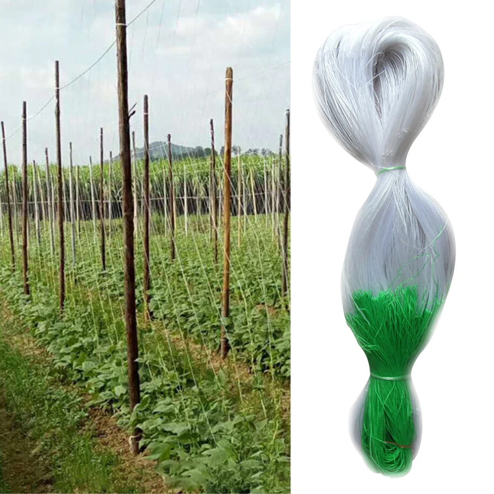 

1.8x1.8m Nylon Net Climbing Frame Garden Net Plant Fence Anti-bird Net Vegetable Flower Cucumber Plant Trellis Netting Protect