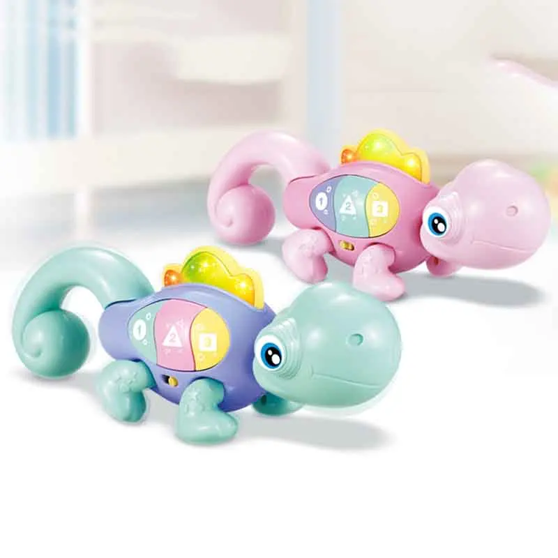 

Electric Chameleon with light and Music Electric animal Toys Educational toys for Children as birthday gift