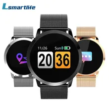 Q8 смарт-Браслет спортивный Смарт Браслет Смарт-часы сердечный ритм крови Давление Sleep Monitor интеллигентая(ый) напоминание спортивный трекер