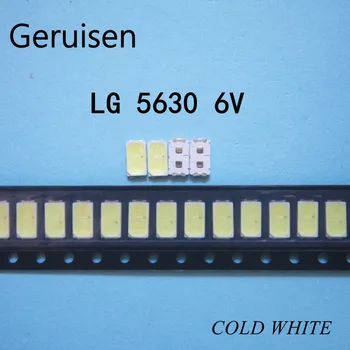 

For LG LED LCD Backlight TV Application Middle Power LED LED Backlight 50pcs 1W 6V 5730/5630 Cool white LED LCD TV Backlight