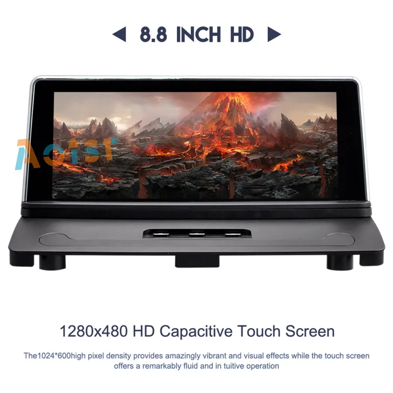 Flash Deal 8.8"1 Din 8 CORE Android6.0 Car DVD Player Stereo Radio Receive GPS Navigation Headunit For Volvo xc90 2007-2013 1080P HD Video 8