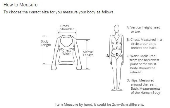 How to measure a blouse