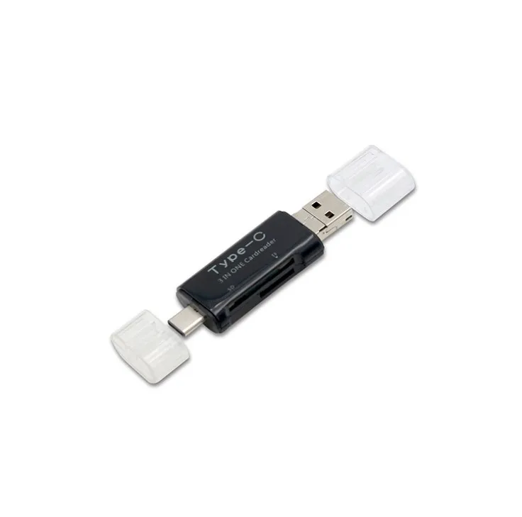 USB3.1 тип-c Многофункциональный кардридер Тип c OTG концентратор 3 в 1 разъем для чтения