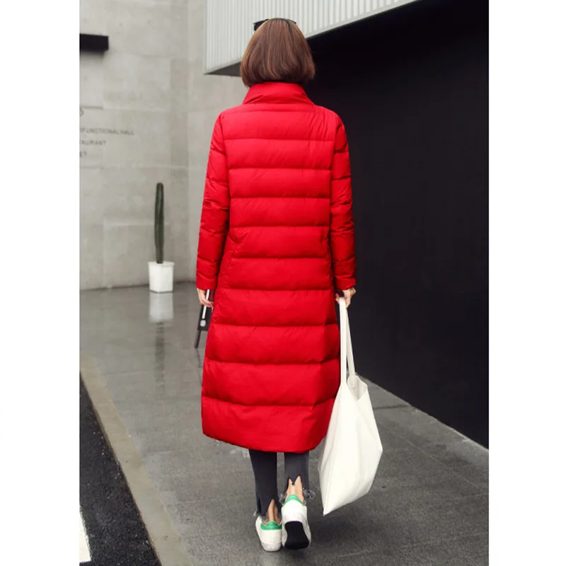 HIJKLNL 2017 Winter Womens Down Jacket Women Thickened Down Coat For Woman Warm Overcoat Loose Stand Collar X-Long Parkas HB156 HIJKLNL 2017 Winter Womens Down Jacket Women Thickened Down Coat For Woman Warm Overcoat Loose Stand Collar X-Long Parkas HB156