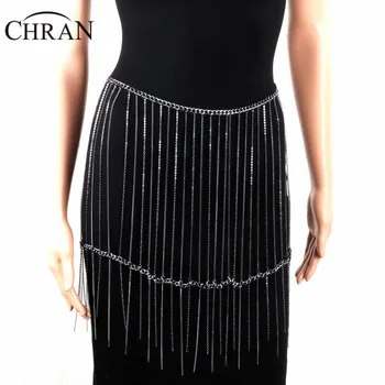 

Chran Fashion Gypsy Gun Black Metal Dangle Sexy Boho Turkish Bohemian Shimmy Belt Dance Beach Chain Wear Jewelry CRBJ128
