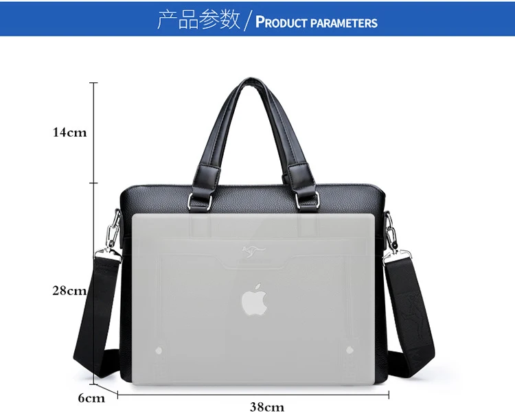 Новая роскошная кожаная деловая мужская сумка-портфель брендовая мужская модная сумка через плечо мужская сумка-мессенджер для мальчика