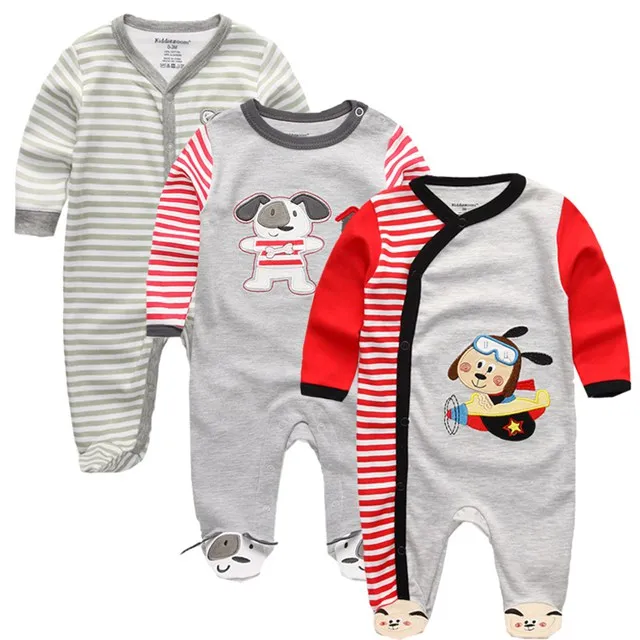 Baby Bodysuits expensive Kiddiezoom brand Baby Clothes Unisex Baby Girls Rompers Winter Boy Climbing Clothing New born 0-12M long sleeves Baby jumpsuits cool baby bodysuits	 Baby Rompers