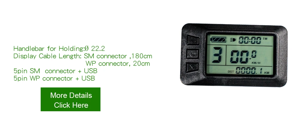 Flash Deal okfeet KT kunteng Display  Ebike Kit 24V 36V 48V 72V Intelligent Control Panel LCD5 3 6 7 8H LED880  Parts KT 5