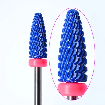 

gel polish Ceramic nail drill bits apparatus for manicure and pedicure professional gel varnish milling cutter for manicure