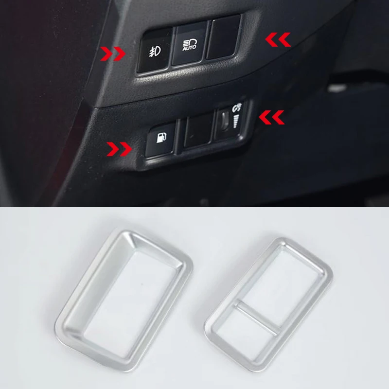 HIGH FLYING 1PCS ABS plastica nero interno anteriore supporto cover Trim for 3008/ GT//5008/ GT 2017/ 2018/ auto di