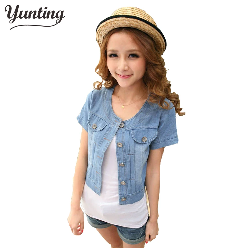 half jeans jacket for girl