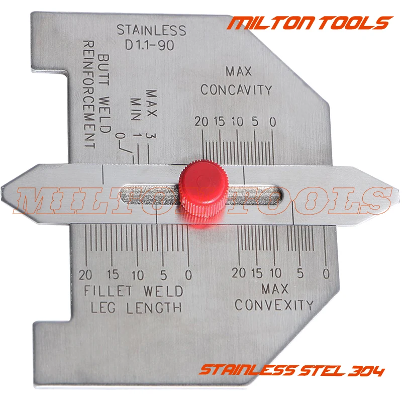 

Automatic Weld Size Gauge butt weld reinforcement fillet weld gage
