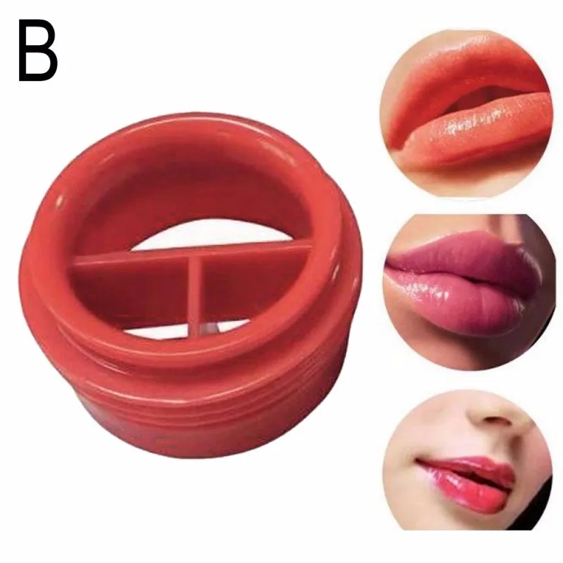 1PC Tomato Sexy Full lip plumper Enhancer lips plumper tool device Or Super Suction Family Body Cupping Cups Massage silicone