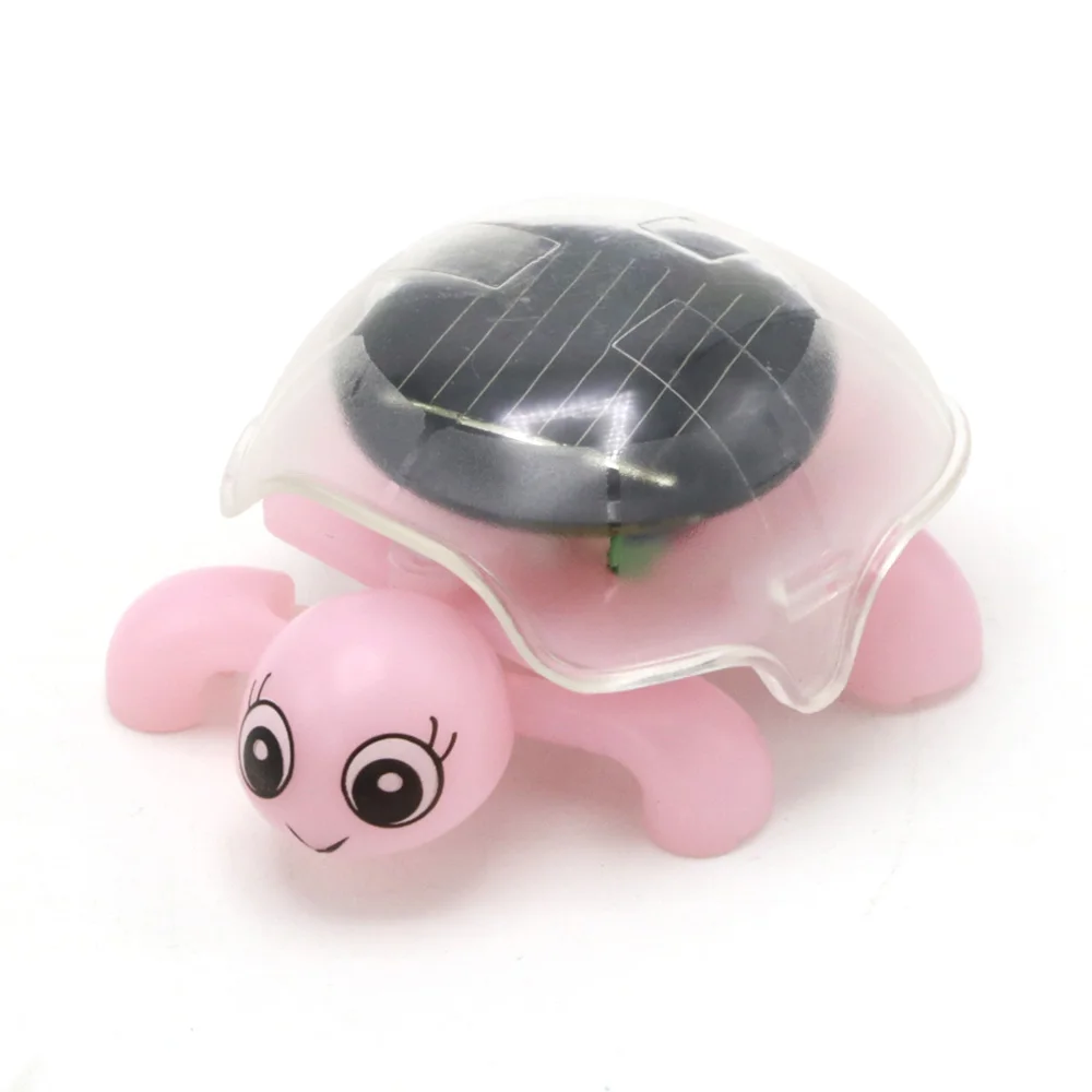 1 шт. Творческий мини солнечной энергии Симпатичные Черепаха гаджет подарок развивающие игрушки для детей