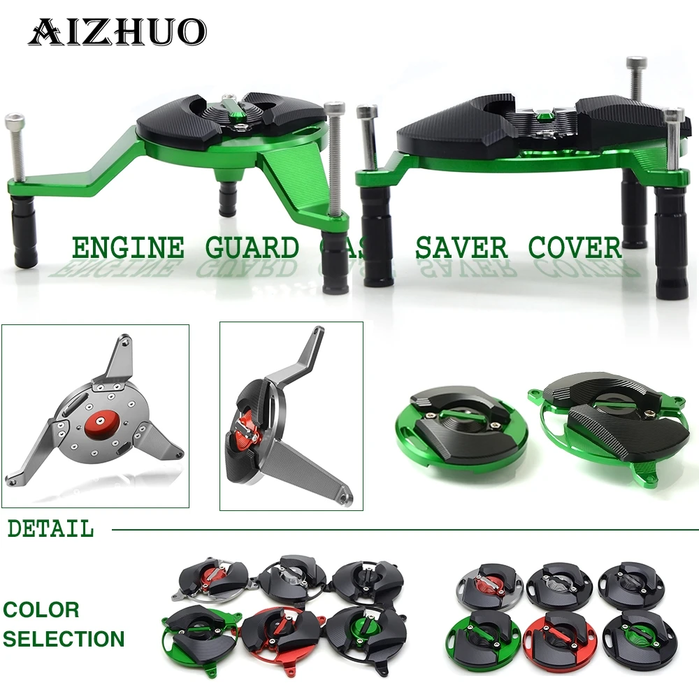 

For Kawasaki Z900 2017 2018 Motorcycle Accessories Engine Guard Case Saver Cover Moto Engine Fram Slider Protection Protector