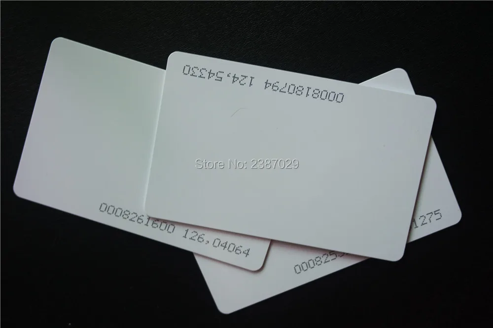 

ISO 125khz rfid blank chip card for rfid attendance system