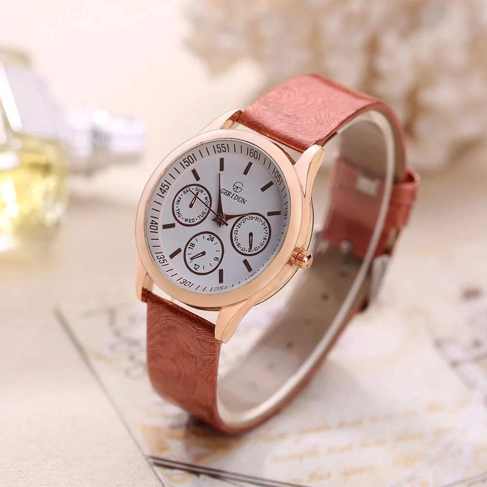 

NEW Fashion Ladies Watches for Retro Women Quartz Watch Leather Dress Watches