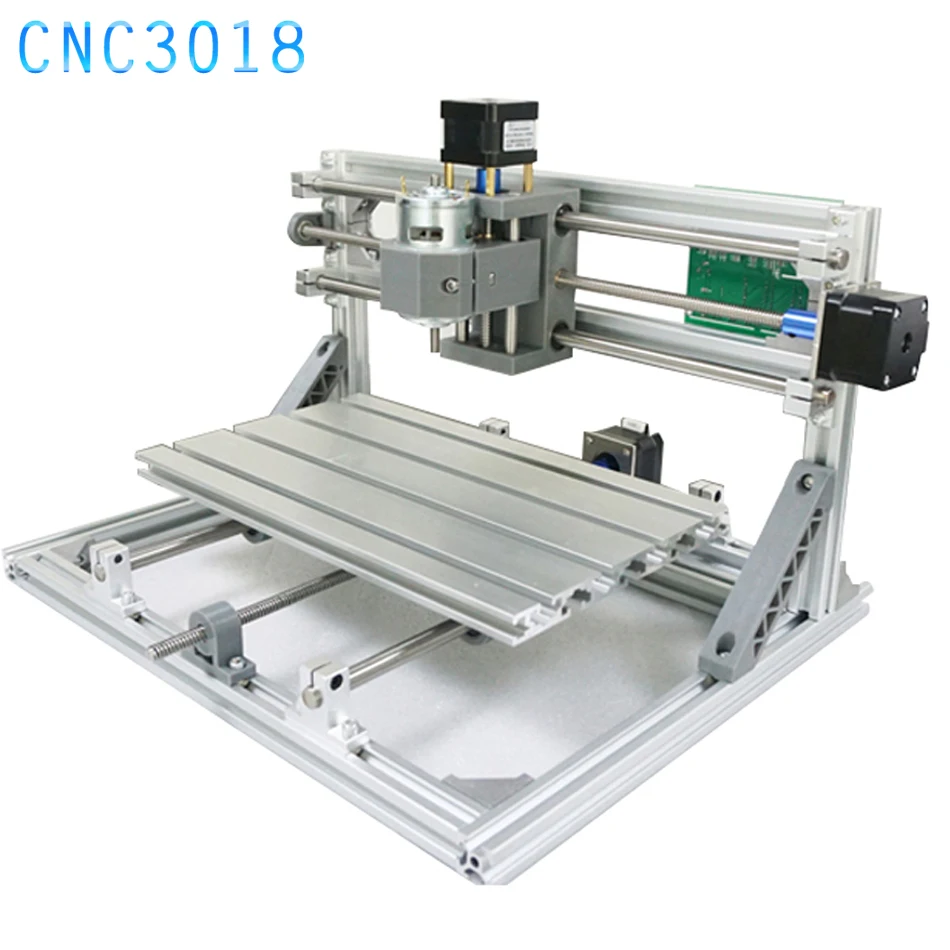 CNC 3018 DIY гравировальный станок лазерная гравировка ПВХ печатная плата 3-осевой