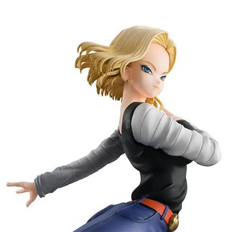 Dragon ball Z GEM GALS 4 сексуальные девушки Android 18 Ver4 ПВХ Фигурки Brinquedos 20 см