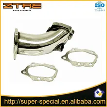 Нержавеющая сталь Turbo выход локоть downpipe для Nissan 240SX S13 S14 Silvia sr20det