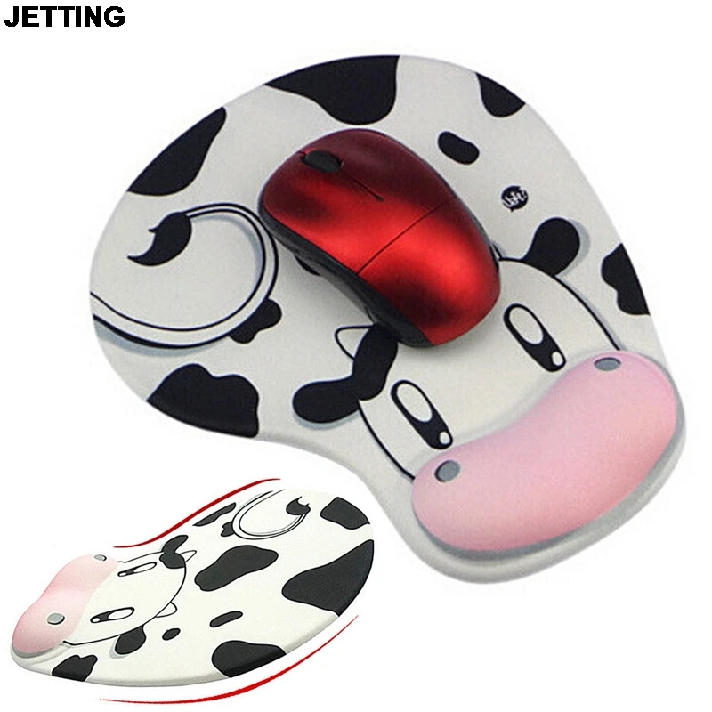 

JETTING Economic Wrist Support Cloth Laptop Computer Gaming Mouse Pad Keyboard Mat Drop Shipping