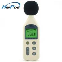 30-130dBA Высокоточный цифровой измеритель уровня звука, ЖК-децибел, измеритель уровня шума, измерительный прибор, дБ мониторинг, тестер