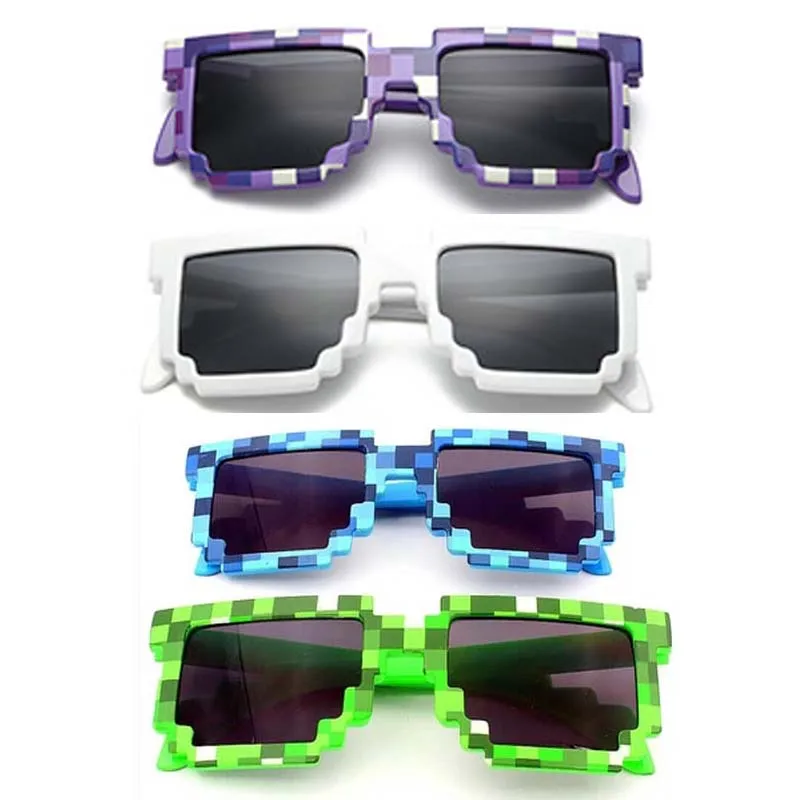 

5 color! Fashion Sunglasses Kids cos play action Game Toys Square Glasses with EVA case gifts for boy girl