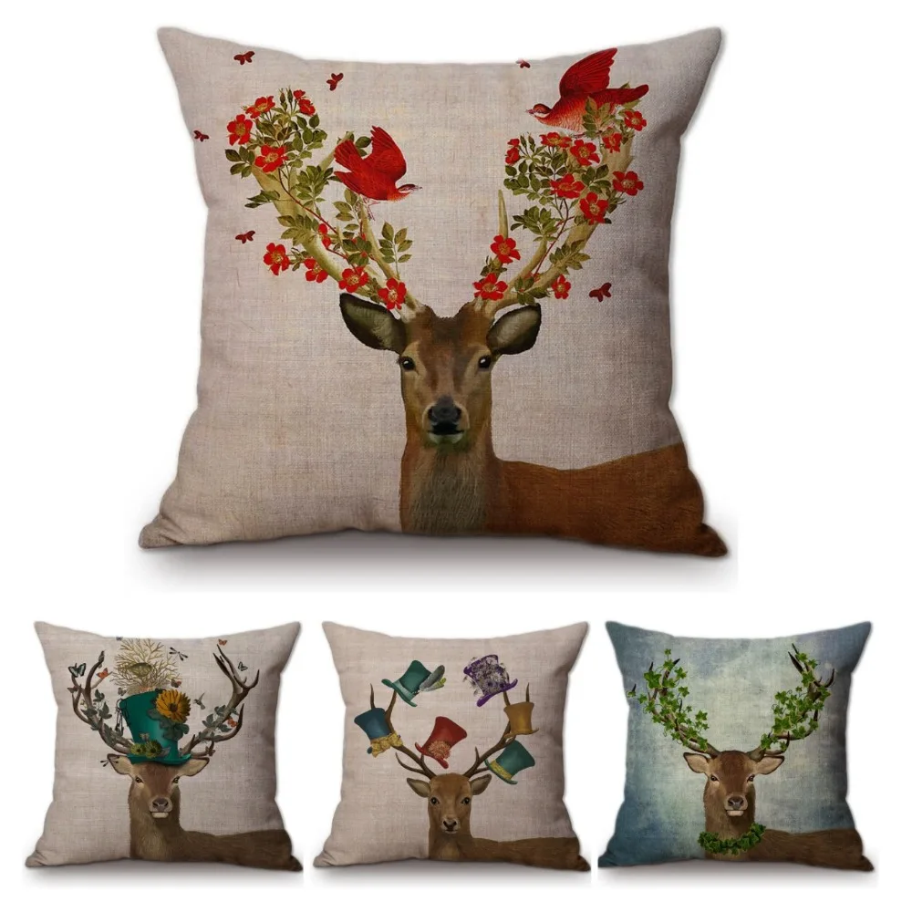 2018 الربيع الأوروبي الشمالي الزهور زخرفة الغزلان الطيور الرئيسية مكتب ديكور وسادة القضية القطن الكتان أريكة كرسي غطاء وسادة 2018 الربيع الأوروبي الشمالي الزهور زخرفة الغزلان الطيور الرئيسية مكتب ديكور وسادة القضية القطن الكتان أريكة كرسي غطاء وسادة