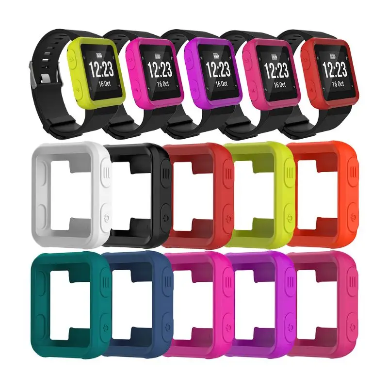 Силиконовый чехол для Garmin Forerunner 35 Approach S20 Sport Watch hyq|Смарт-аксессуары| |