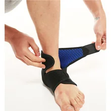 1 шт. Регулируемый для поддержки щиколотки при занятиях спортом Футбол Баскетбол Бег дышащие накладки на лодыжки одежда предотвращает проливание ноги защита