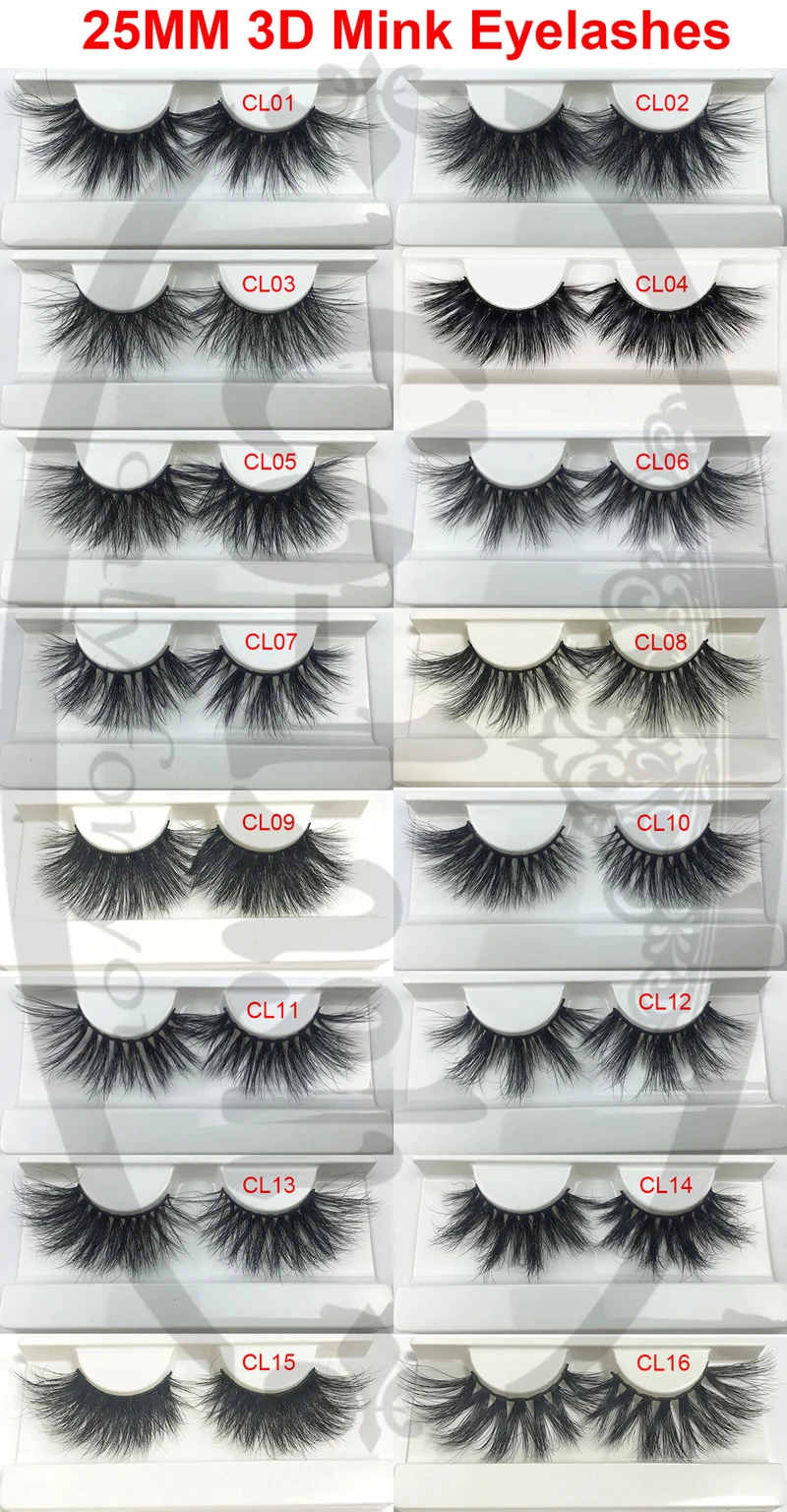 3d Mink False Lashes Natural Thick Wing Long Thick Eyelashes Extension Lashes Tools  Nagaraku Handmade Make Up Mink Lashes 20 (1)